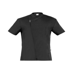 Casacca Maurizio - da uomo - manica corta - taglia M - nero - Giblor's