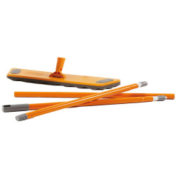 Scopa Pulipolvere con manico da 130 cm - 20 retine catturapolvere incluse - Perfetto