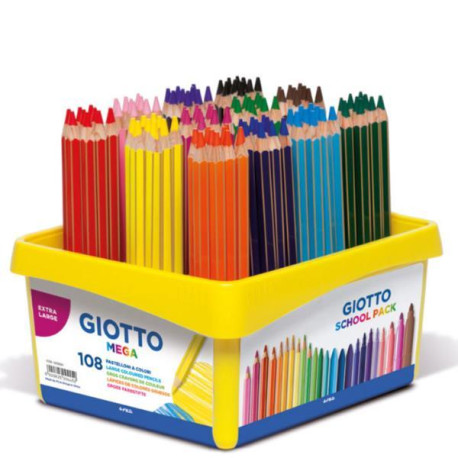 Giotto PASTELLI MAXI SCHOOLPACK A