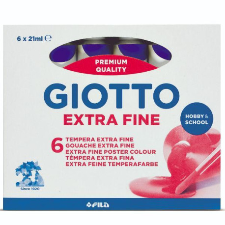 Giotto Tempera Extra in tubetto - confezione 6 pz Violetto