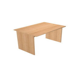 Scrivania Easy - lineare - 120 x 80 x 72 cm - faggio