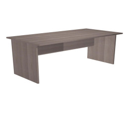 Scrivania Easy - lineare - 140 x 80 x 72 cm - frassino toscano