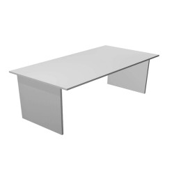 Scrivania Easy - lineare - 160 x 80 x 72 cm - grigio