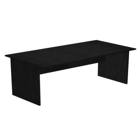 Scrivania Easy - lineare - 160 x 80 x 72 cm - nero venato