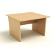 Scrivania Easy - lineare - 80 x 80 x 72 cm - faggio