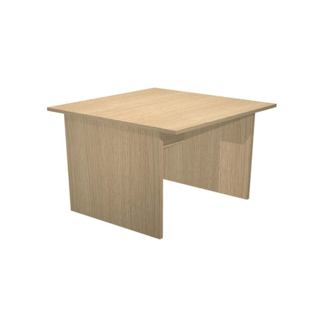 Scrivania Easy - lineare - 80 x 80 x 72 cm - rovere
