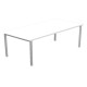 Scrivania Easy Plus - lineare - 140 x 80 x 72,5 cm - bianco