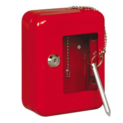Cassetta per chiavi d'emergenza - serrature uguali - 120 x 160 x 60 mm - Metalplus