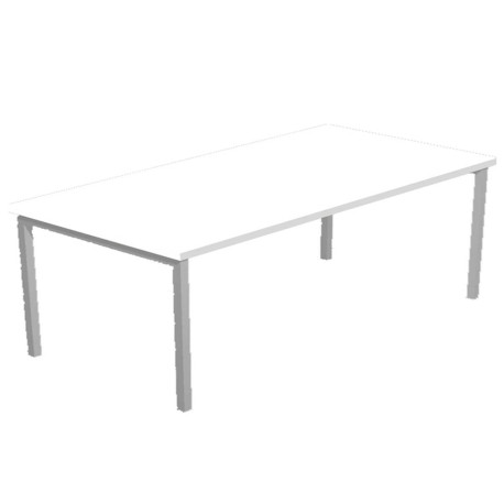 Scrivania Easy Plus - lineare - 160 x 80 x 72,5 cm - bianco