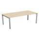 Scrivania Easy Plus - lineare - 180 x 80 x 72,5 cm - faggio
