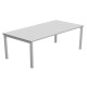 Scrivania Easy Plus - lineare - 180 x 80 x 72,5 cm - grigio
