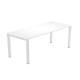 Scrivania Easy Plus - per smartworking - 140 x 60 x 72,5 cm - bianco