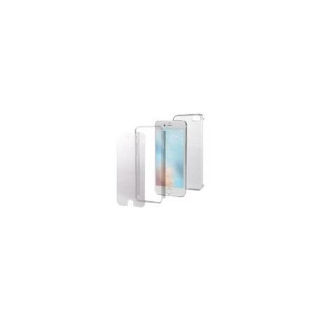 Celly BODY800 - Custodia protettiva per cellulare - policarbonato, vetro temperato - trasparente - per Apple iPhone 7