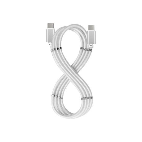 Celly Cablemag - Cavo USB - USB-C (M) a USB-C (M) - 60 A - 1 m - bianco
