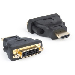 Adattatore video HDMI M a DVI F 1080p 60HZ