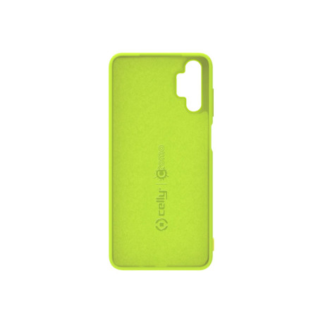 Celly Cromo - Cover per cellulare - TPU (poliuretano termoplastico) - giallo - per Samsung Galaxy A32 5G
