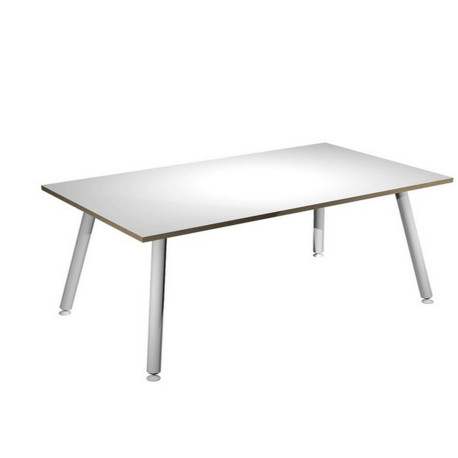 Scrivania Skinny Metal - 140 x 80 x H 74,4 cm - bianco