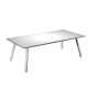 Scrivania Skinny Metal - 180 x 80 x H 74,4 cm - bianco