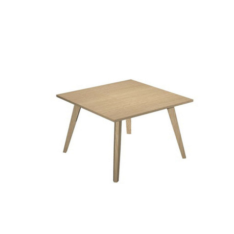 Scrivania Woody - 80 x 80 x H 74,4 cm - rovere