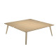 Scrivania Woody a 2 postazioni contrap. - 160 x 166 cm - rovere