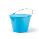 Secchio con becco - in politene - 12 L - azzurro - PerfettoFactory
