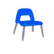 Sedia per bambini Piuma - H 31 cm - blu - CWR