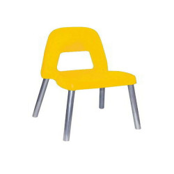 Sedia per bambini Piuma - H 35 cm - giallo - CWR