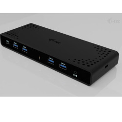 I-Tec Docking station universale USB-C, USB-A. Doppio Monitor 4K (2xDP, 2xHDMI)+ 5 xUSB + PD85W
