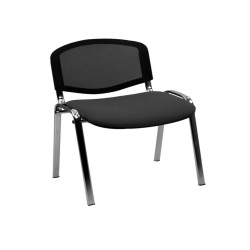 Seduta attesa Dado D5CN - senza braccioli - nero - Unisit