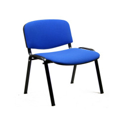 Seduta attesa Dado D5S - senza braccioli - ignifuga - blu - Unisit