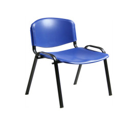 Seduta attesa Dado D5SP - senza braccioli - PPL - blu - Unisit
