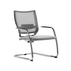Seduta attesa Elite concept COV - con braccioli inclusi - grigio/grigio - Unisit