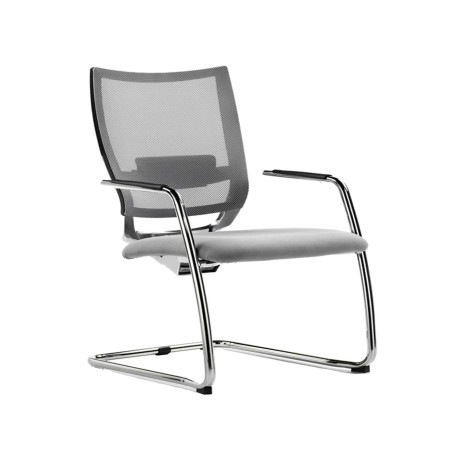 Seduta attesa Elite concept COV - con braccioli inclusi - grigio/grigio - Unisit