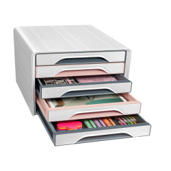Cassettiera Smoove 7-111 Mineral - 5 cassetti -  36 x 28,8 x 27,1 cm - multicolore - Cep