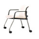Seduta attesa Nik NIC4R - con braccioli inclusi - beige - Unisit
