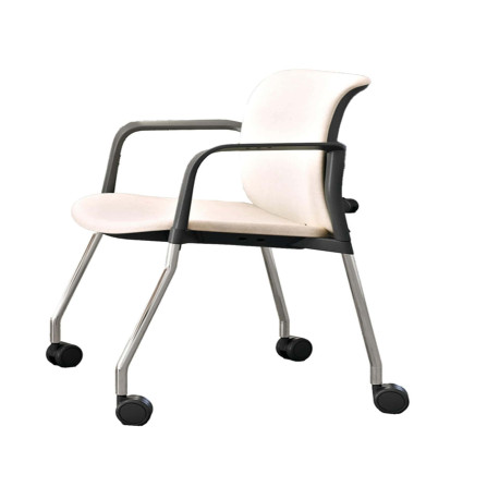 Seduta attesa Nik NIC4R - con braccioli inclusi - beige - Unisit