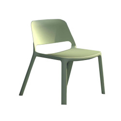 Seduta attesa Nuke NKS - senza braccioli - verde - Unisit
