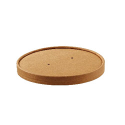 Coperchio Street Food -  per bowl monouso - Ø 18,4 cm - trasparente - Leone - conf. 24  pezzi
