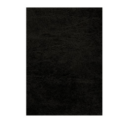 Copertine per rilegatura - A4 - cartoncino groffrato semilpelle - 250 gr - nero - Fellowes - conf.100 pezzi