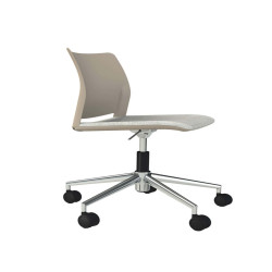 Seduta Home/Office Alpha APGT - senza braccioli - beige - Unisit