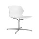 Seduta Home/Office No Frill NFG - senza braccioli - bianco - Unisit