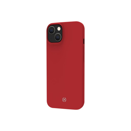 Celly FEELING - Cover per cellulare - silicone - rosso - per Apple iPhone 14 Plus