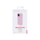 Celly FEELING - Cover per cellulare - silicone liquido - rosa - per Apple iPhone 12, 12 Pro