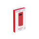 Celly FEELING - Cover per cellulare - silicone liquido - rosso - per Samsung Galaxy S10+