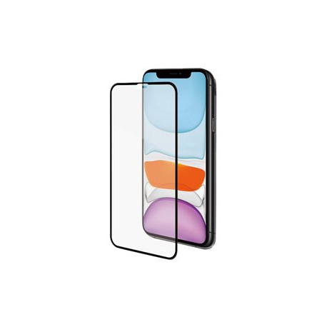 Celly Full Glass - Protezione per schermo per telefono cellulare - vetro - colore telaio nero - per Apple iPhone 11