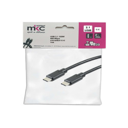 Cavo USB - 2.0 C/C - 100W - 480Mbps - 1 mt - MKC Melchioni