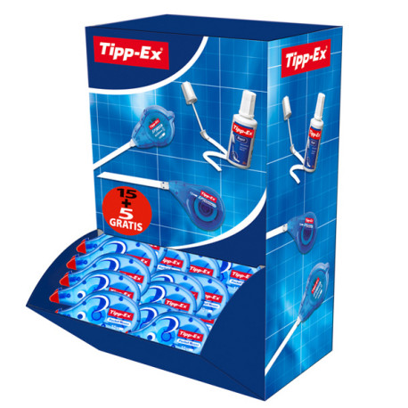Correttore a nastro Pocket Mouse - 4,2 mm x 10 mt -Tipp-Ex - value pack - 15 + 5  pezzi