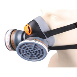 Semimaschera M6400 Spray Kit - 2 filtri A2 e 2 filtri P3 - Deltaplus