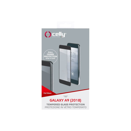Celly Full Glass - Protezione per schermo per telefono cellulare - vetro - per Samsung Galaxy A9 (2018)