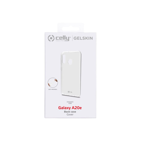 Celly Gelskin - Cover per cellulare - TPU (poliuretano termoplastico) - per Samsung Galaxy A20